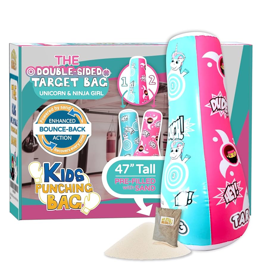 J&A's Inflatable Dudes Target Bag - Double-Sided- (Unique
